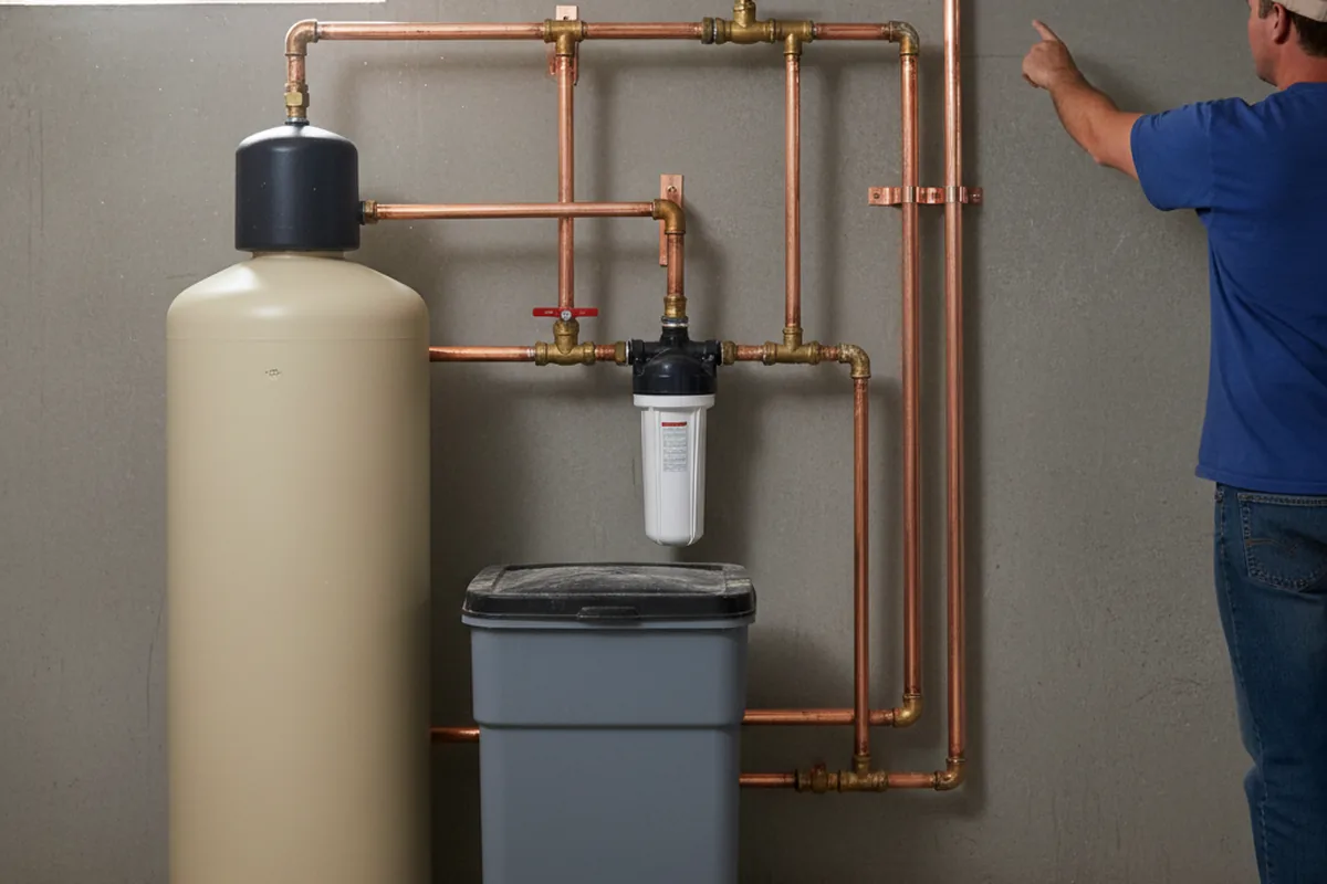 Whole-house water treatment system installed in Bellflower